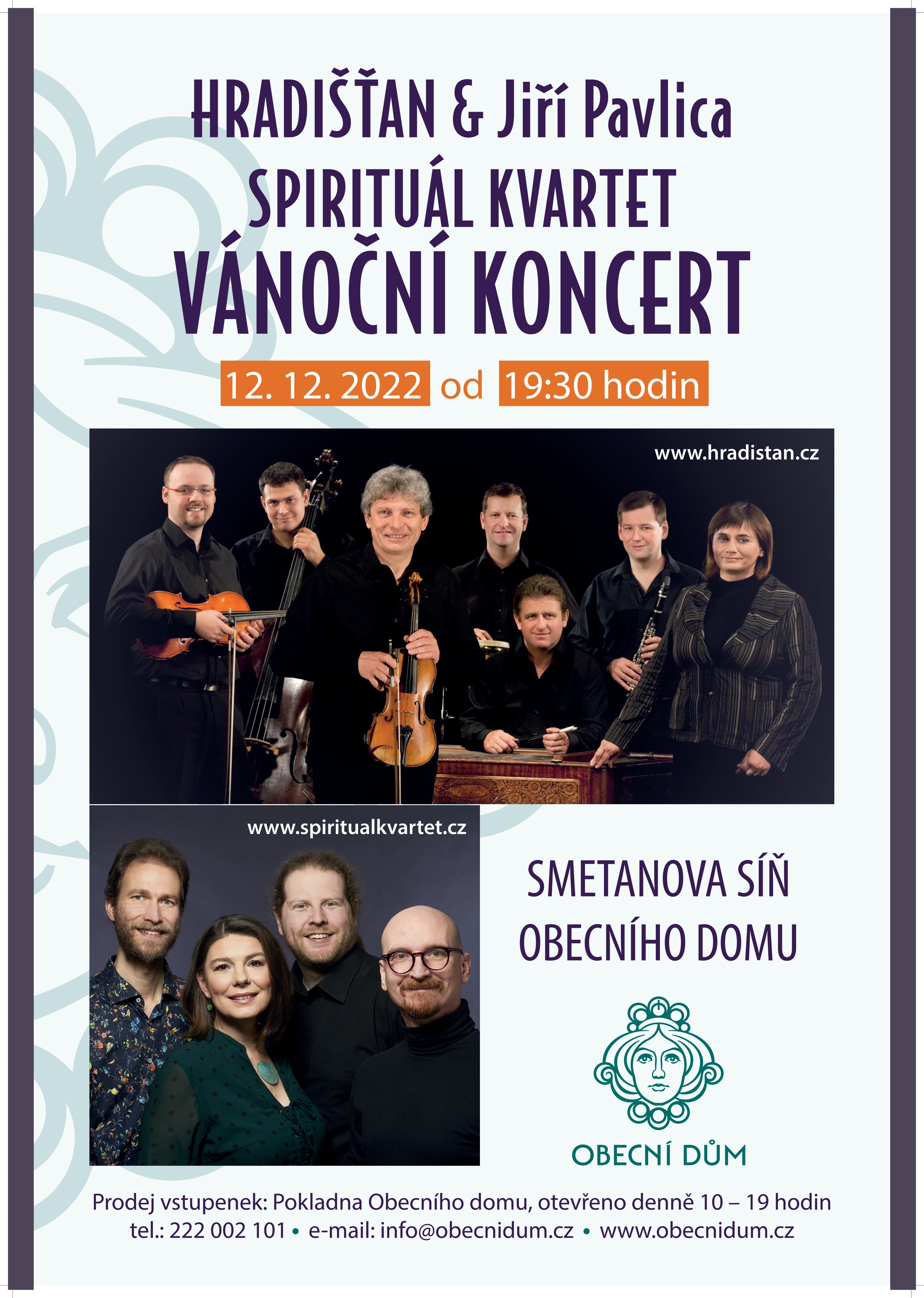 VÁNOČNÍ KONCERT - VYPRODÁNO